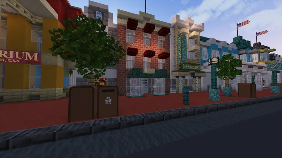 Main Street U.S.A. Arcade storefront