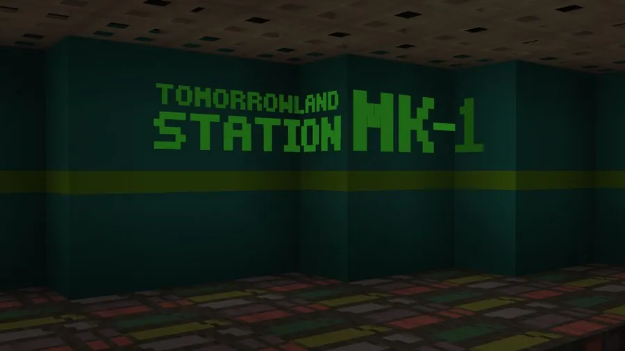 Tomorrowland Station MK-1 signage